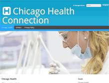 Tablet Screenshot of chicagohealthconnection.org